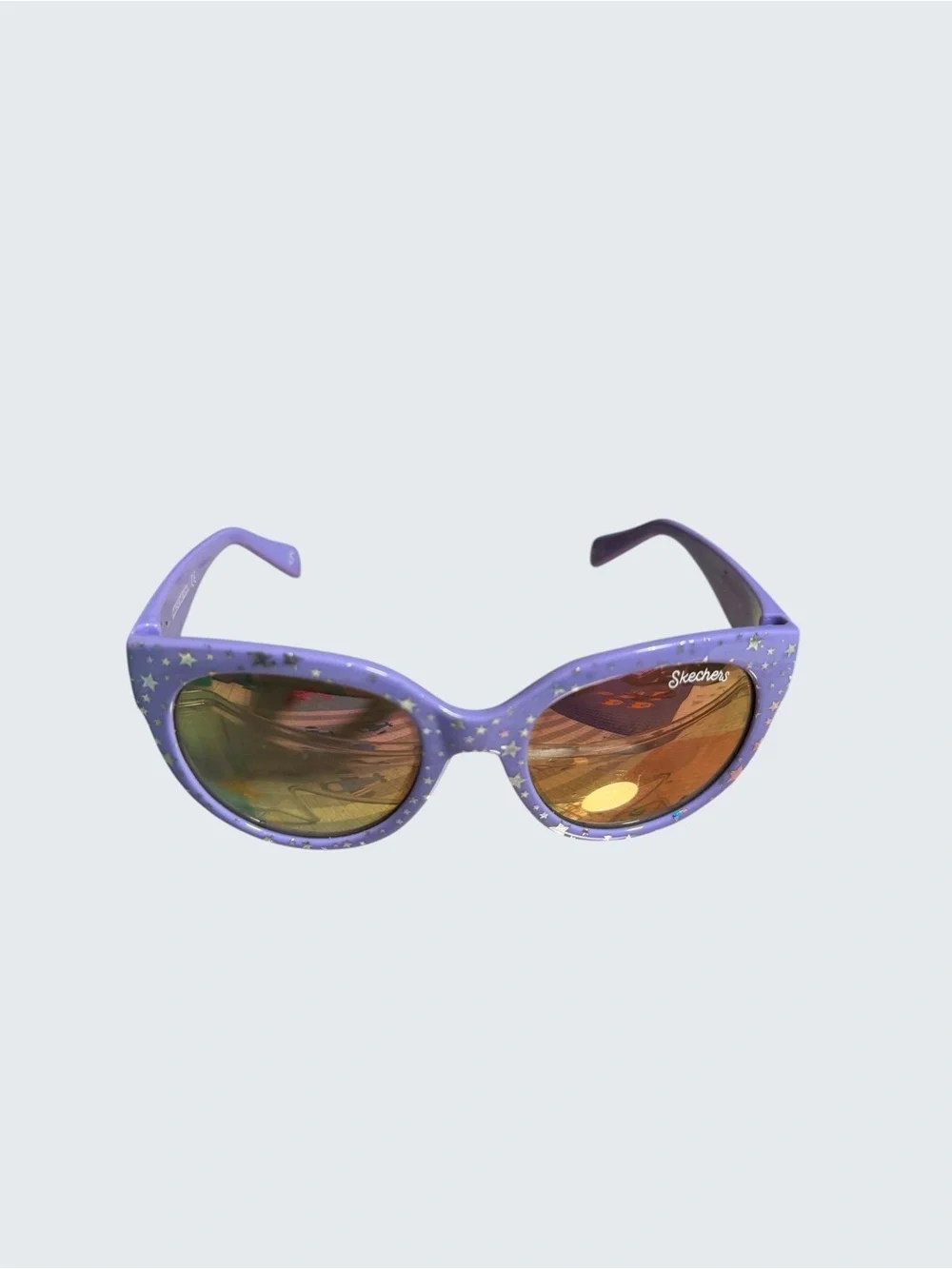 Skechers Girls' Purple Star Cat-Eye Sunglasses